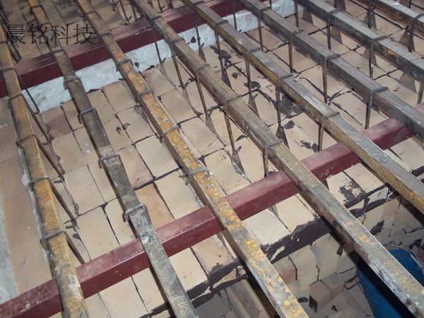 Ceiling brick construction